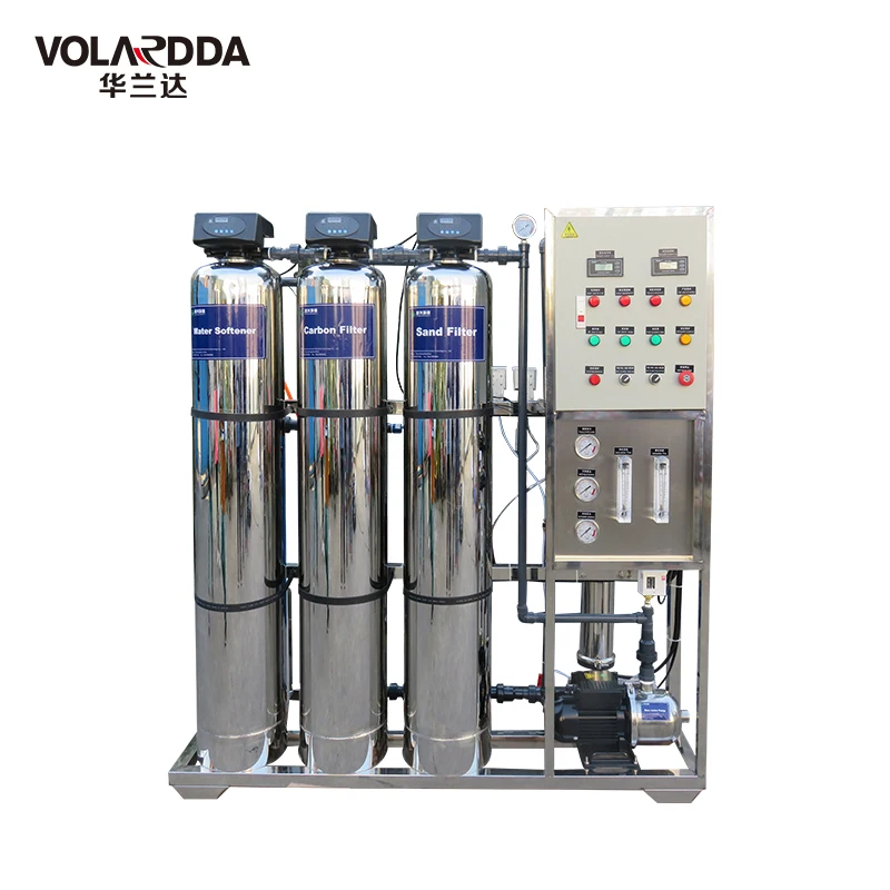 Volardda Industrial Commercial Reverse Osmosis RO Water Purification System Stainless Steel Water Treatment Machinery