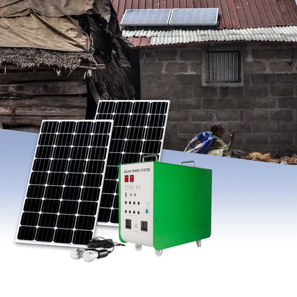 energy panel solar power generator 500W home sola power systems with100W solar panel