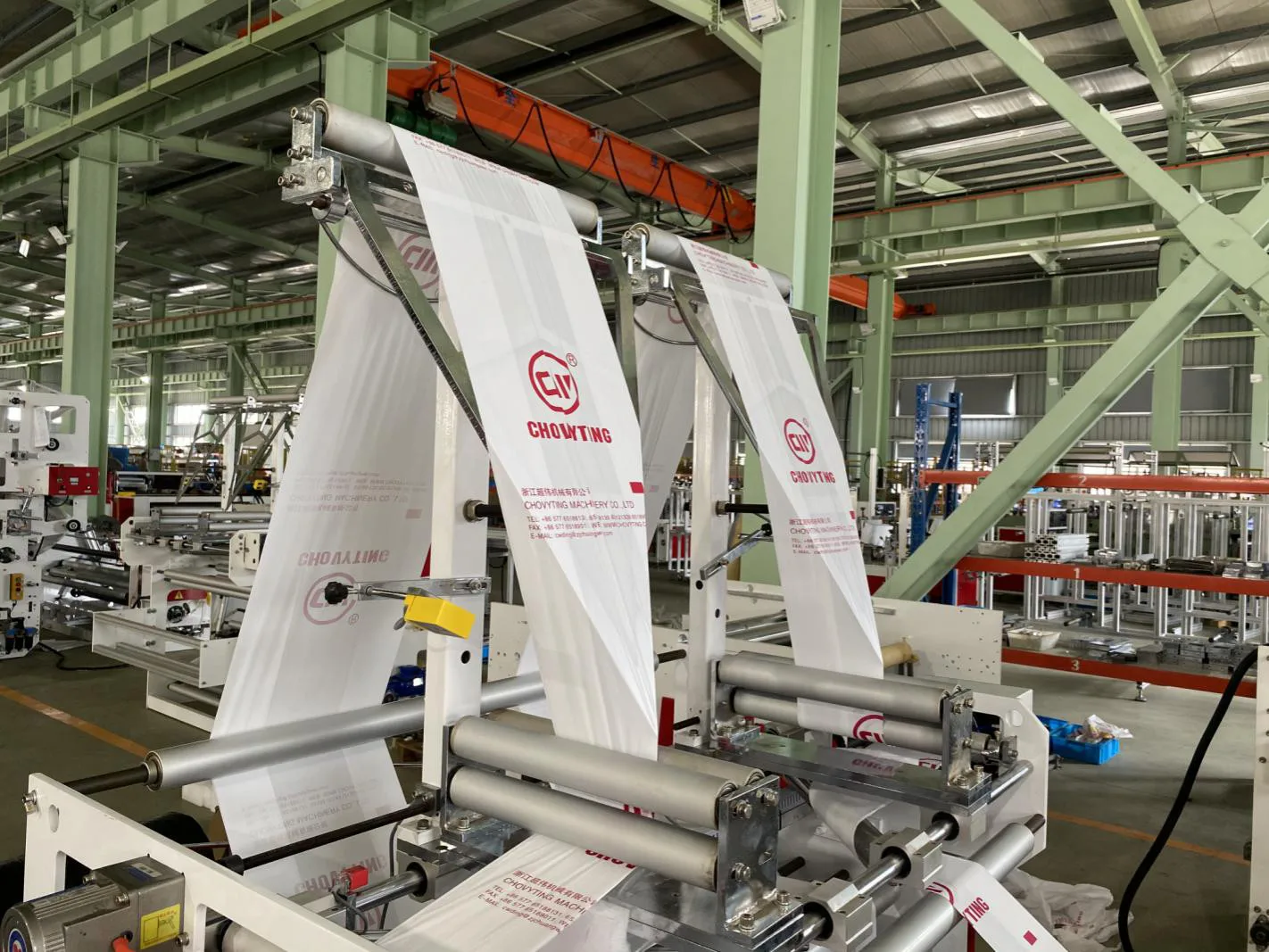 2 рулон брезентовой ткани мешок делая машину без сердечника нижняя звезда горячо запечатанные мешки для мусора в рулоне PE пластик формирующая машина