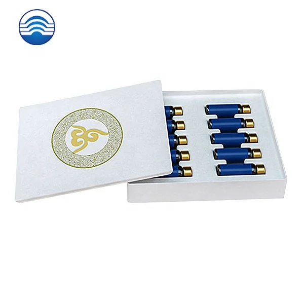 Small order 16 years factory custom white packing  model paper pulp box tray lid