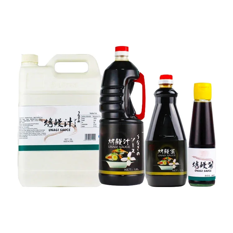 Hot Japanese Unagi Sauce Eel Sushi Sauce Halal Roasted Eel Sauce