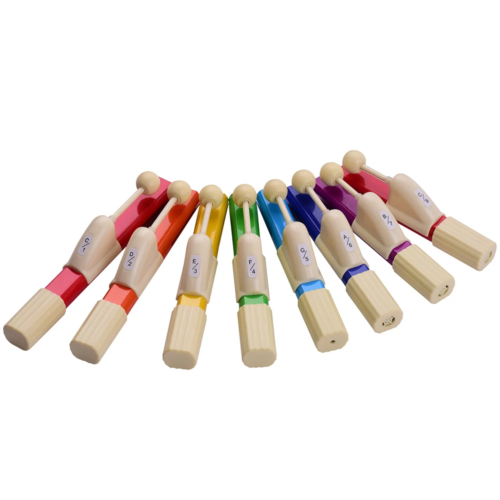 8 Notes Xylophone Metal Colorful Instrument Musical Toy for Kids Children