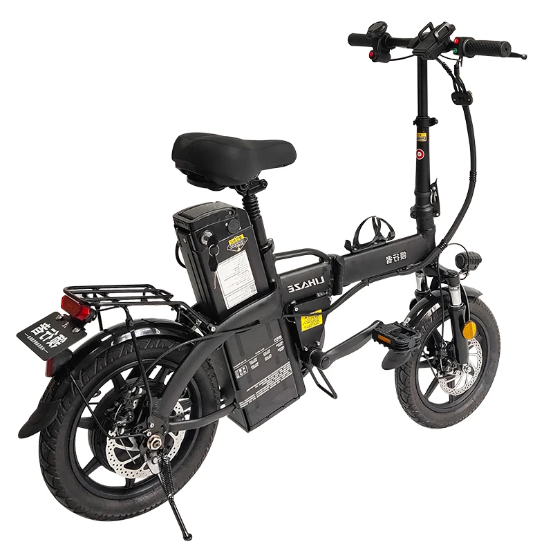 2024 Cheaper Hot selling 14 inch folding electric bike 250W 15ah foldable electric bike electric bicycle