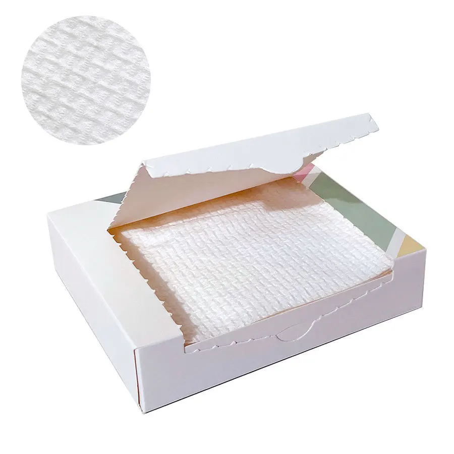 Soft Comfortable Eco-friendly Biodegradable  Cotton Hand and Facial Wash, Cleaning Towels XL Disposable Facial Towels