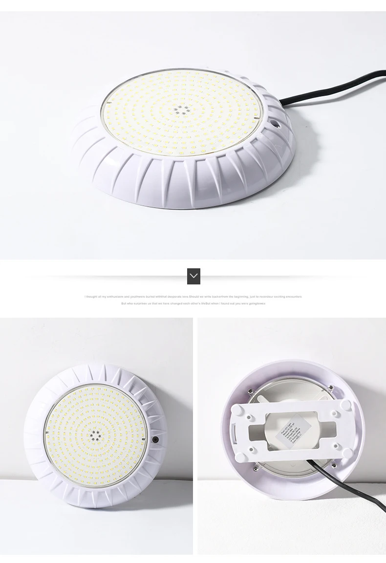 New LED Swimming Pool Lamp Wall Mounted Underwater Lamp Colorful Remote Control 18W 25W 35W