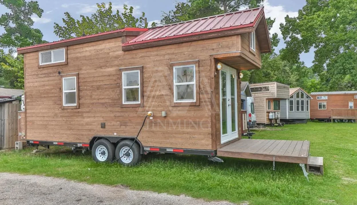 Prefab Trailer on Wheel Living Room Tiny House for New Zealand