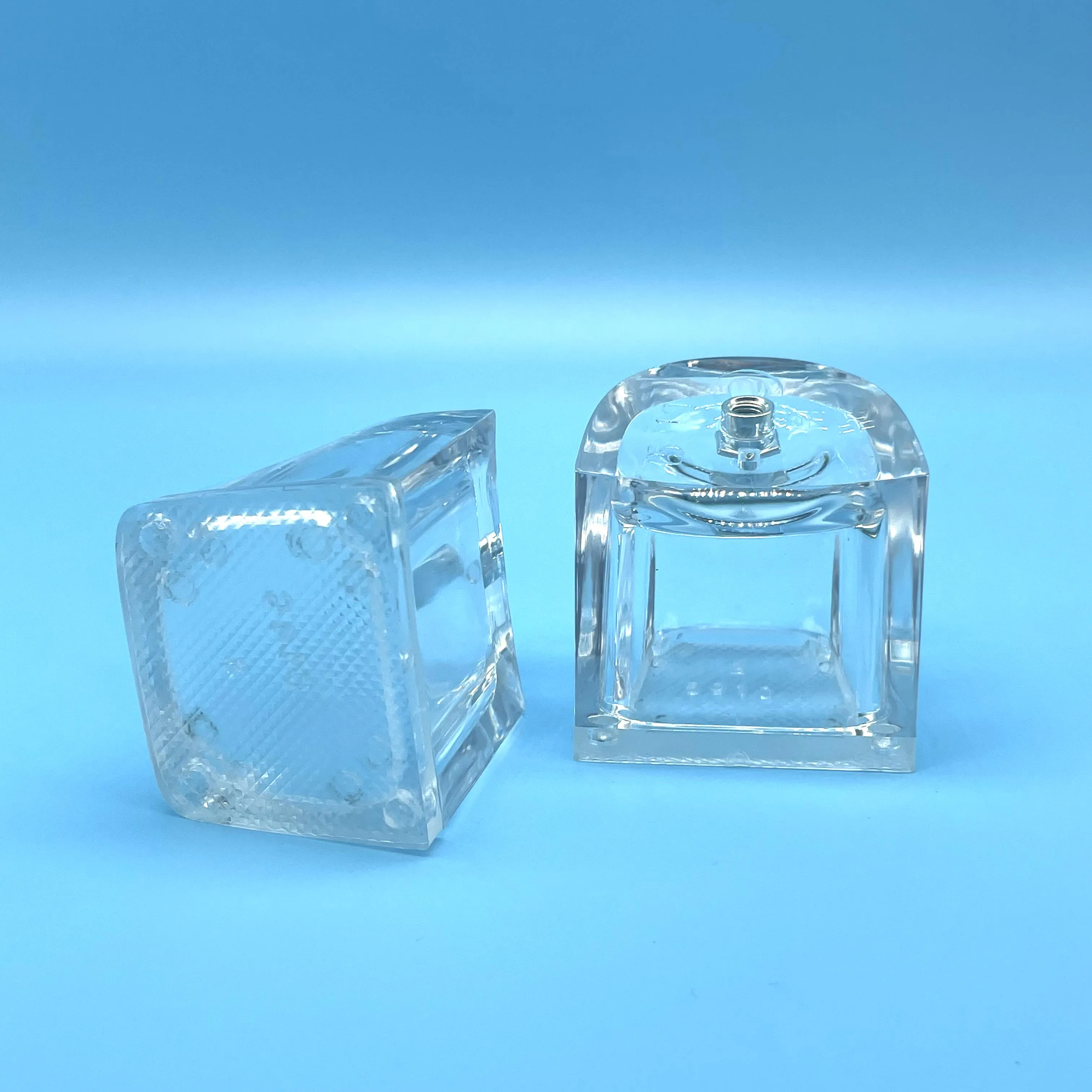 5.3CM height PC square heel wear-resistant non-slip mute shoes for making high heels