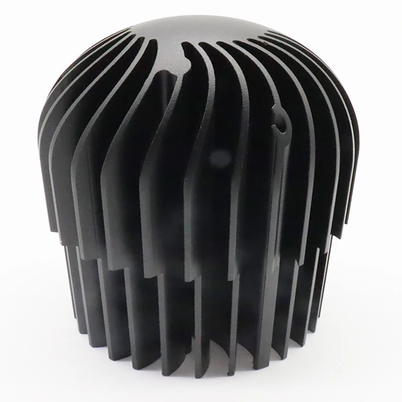 CNC Precision Customization Processing 6000 Series Aluminum Profile Extruded Circular Sunflower Radiator Aluminum Profile