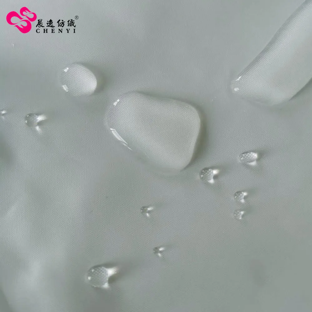 190T PU coated lightweight umbrella waterproof polyester fabric