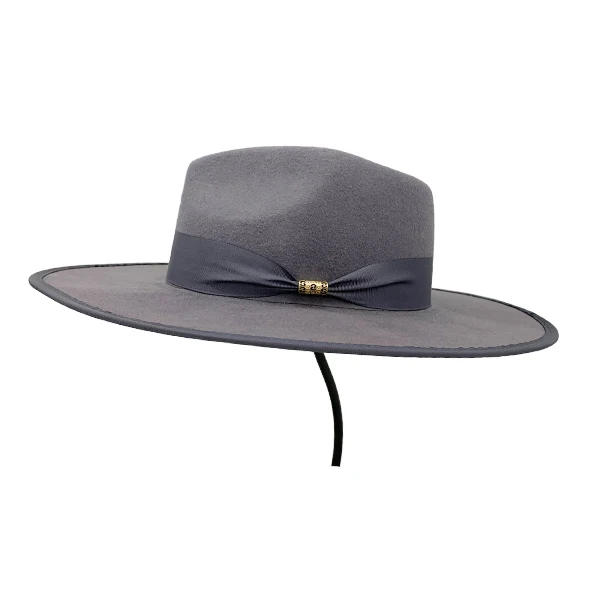 New best selling wholesale wool fedora top hats women customized felt hat factory