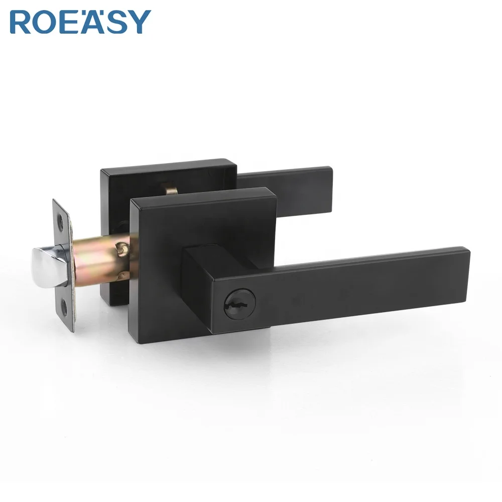 Черные дверные замки Roeasy для деревянных дверей