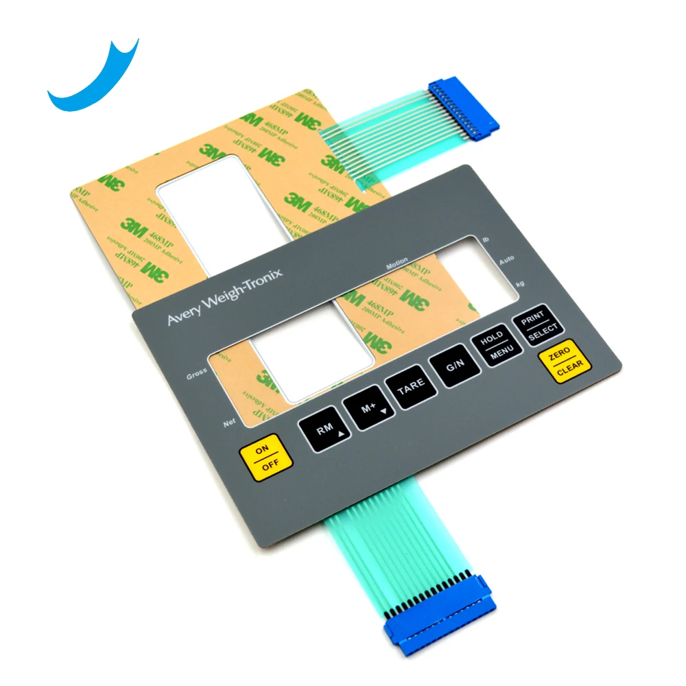 Customized Control Before Adhesive Printing Prototype Membrane Switch