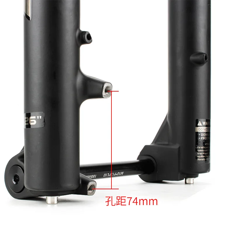 Magnesium Alloy 20 inch  26 inch 15*135mm Thru Axle Air Suspension Fat Bike Fork