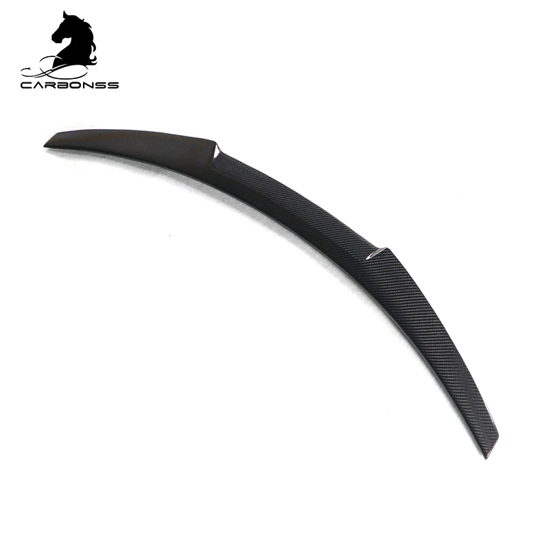 V Style Boot Ducktail Car Accessories Spoiler Wing Carbon Fiber Rear Trunk Spoiler For BMW 3 Series F30 F80 2013-2018