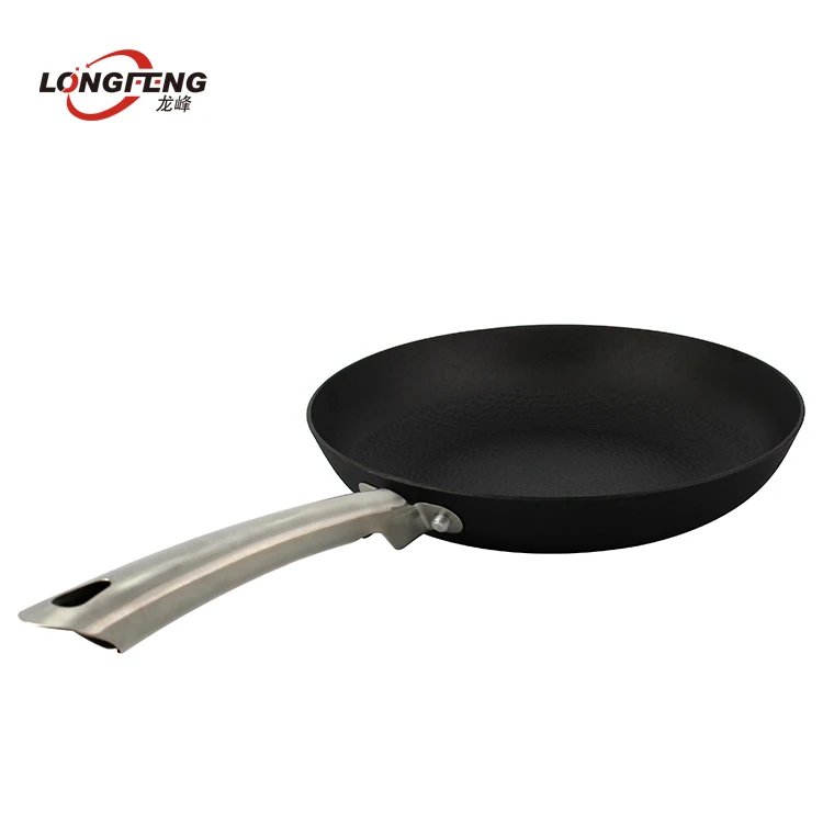  light cast iron non stick handle fry pan pot cookware