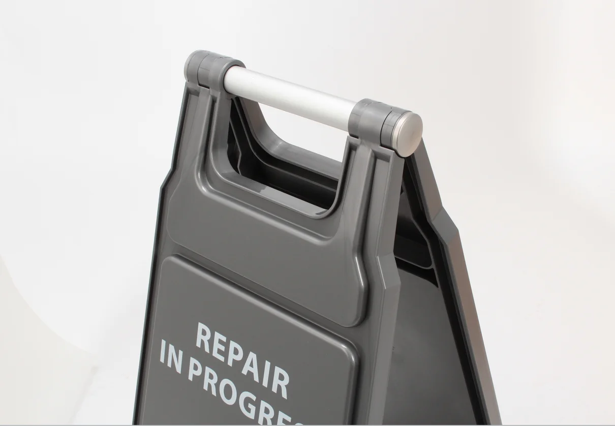 Customize PP Plastic Road Traffic Warning Notice Sign Board No Parking Sign Stand