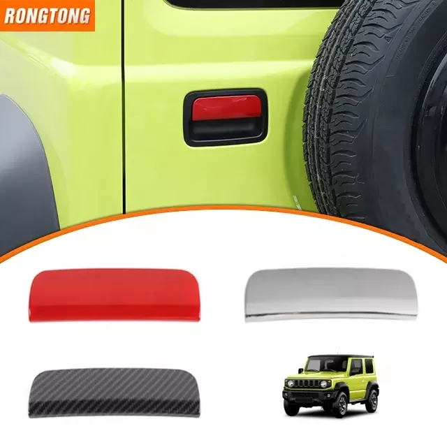New Exterior Accessories ABS Car Rear Door Handle Cover Trim for Suzuki Jimny 2019+