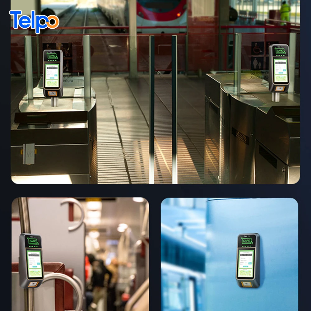 Telpo T10 public transportation card reader payment automatic fare collection pos system bus validator