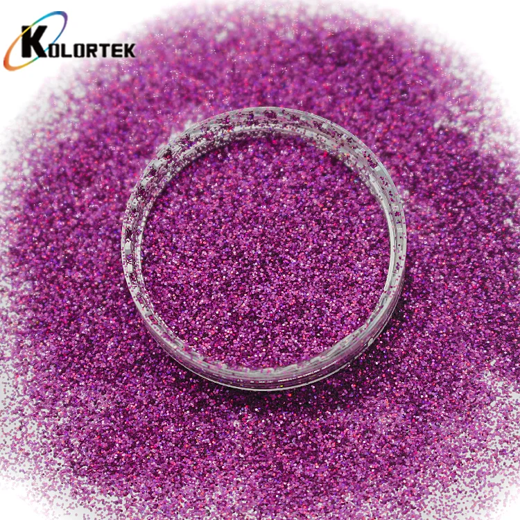 Bulk High Sparkle Holographic Glitter Powder Professional OEM For Festive Decoration