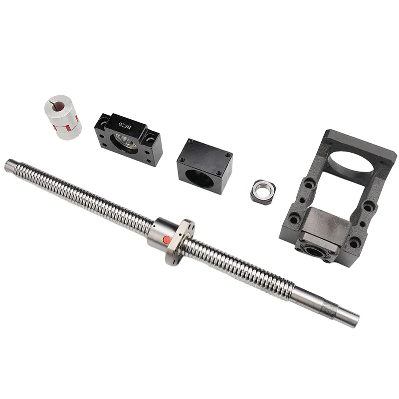 
SFU1605 SFU1610 SFU2005 SFU2010 Rolled Thread Ball Screw With End Machined 
