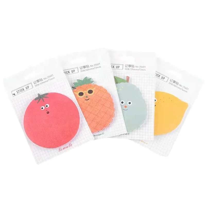Korean Creative Stationery Cute Memo Pad,Cartoon Zoo Animal Paradise Removable Die Cut Fancy Sticky Note