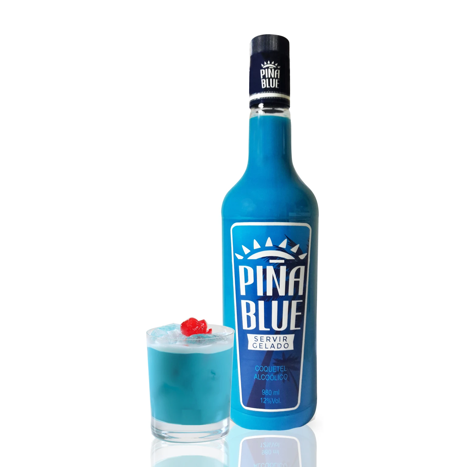 Pinapple Coconut Fruit Alcoholic Beverage Ready To Drink Pina Colada Bottled Cocktail