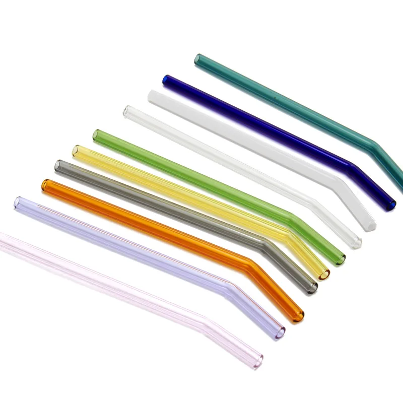 Reusable Glass Drinking Straws/Smoothie Straws for Milkshakes/straws for hot drink