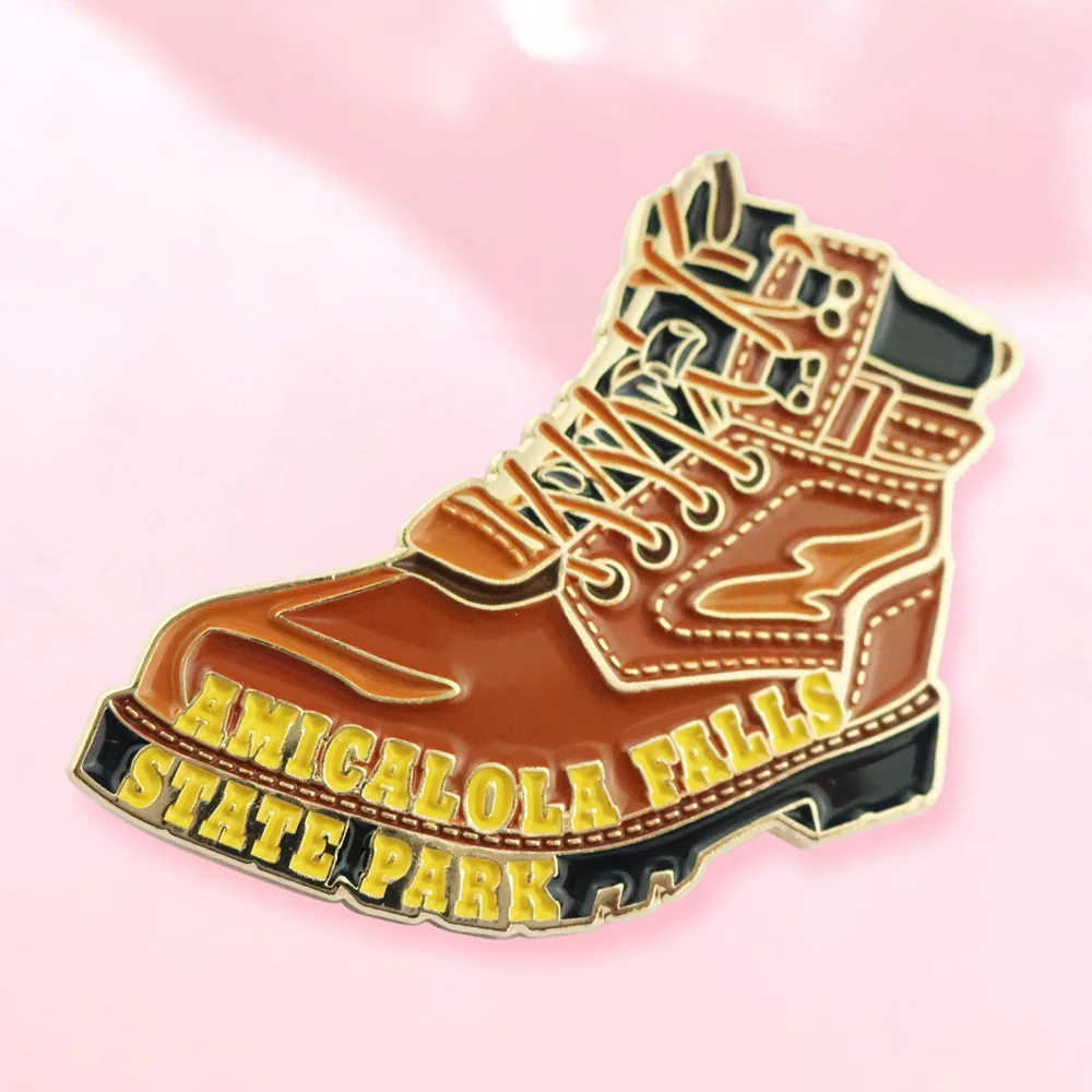 Soft Enamel Pin Manufacturers Wholesale Sneakers Enamel Pin Free Sample Custom Sneakers Enamel Pin