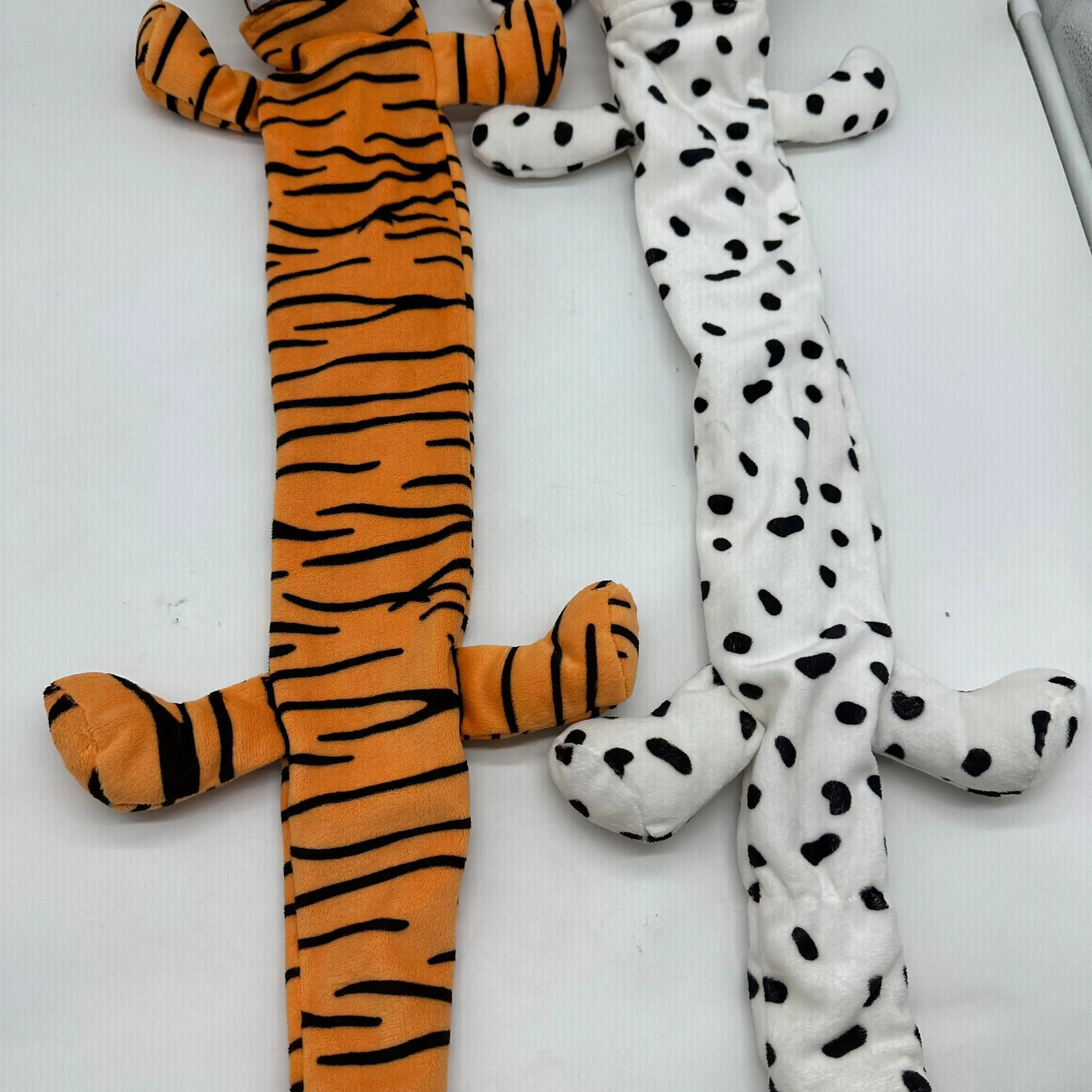 wholesale plush custom tiger spotted dog shaped Animal pattern stethoscope covers