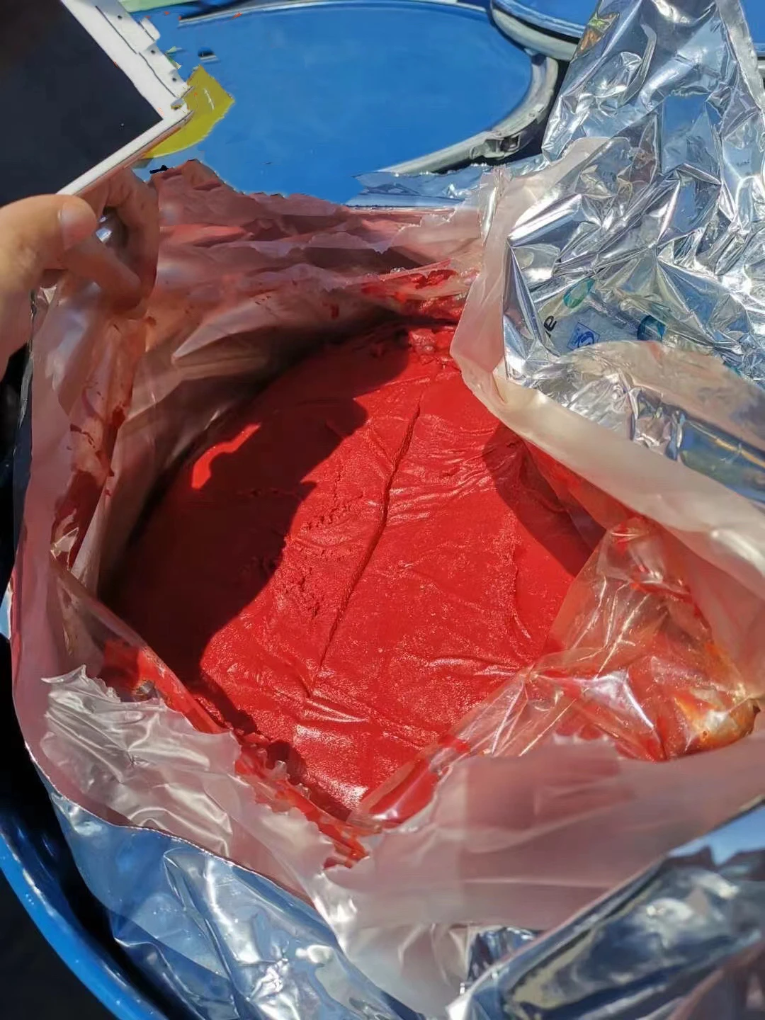 Tomato Paste In 220L Aseptic Bag Be Produced Under Vacuum Condition 245 kg per barrel Tomato Sauce In Drum Brix 36%-38%