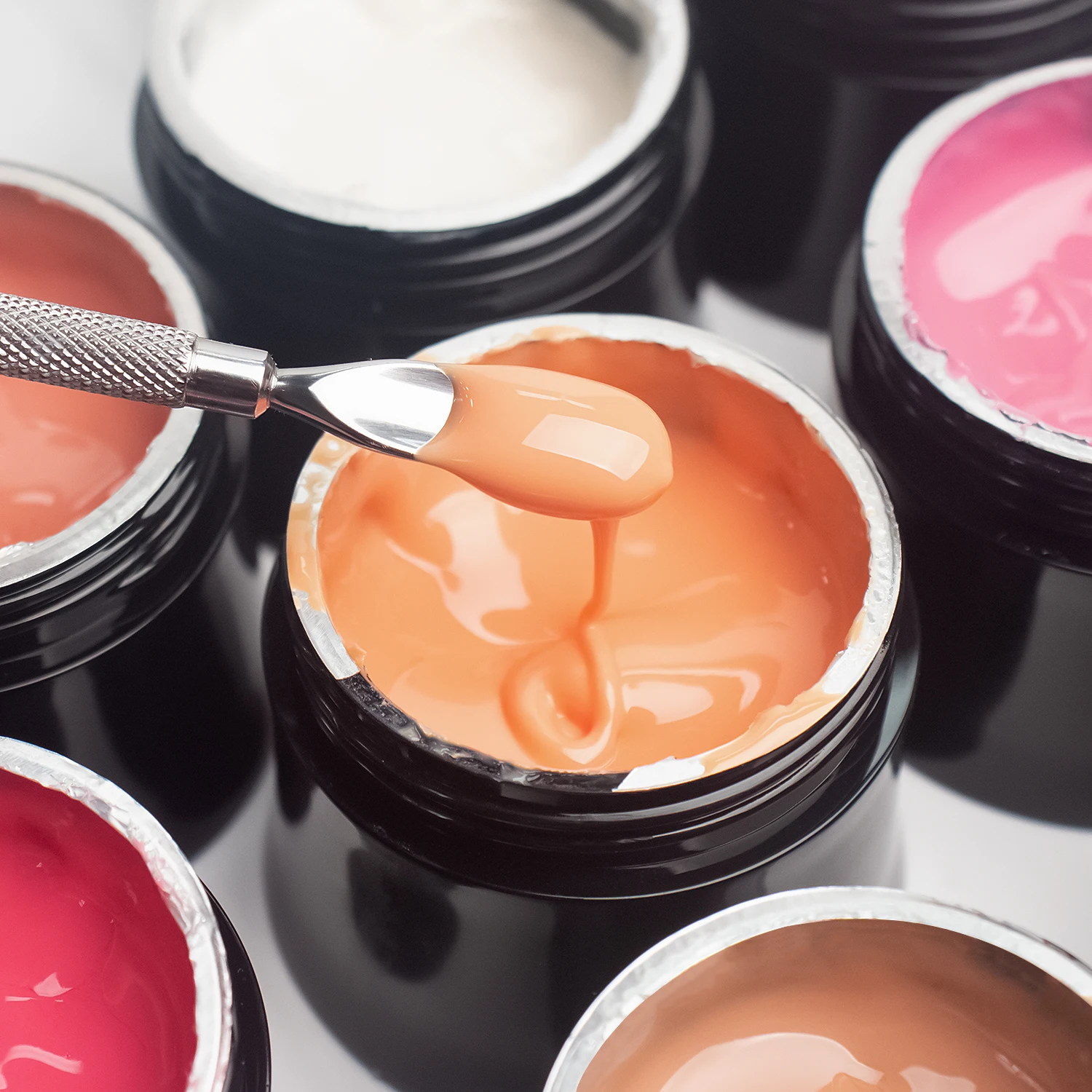 2024 Hot Building Nail Gel Kit  50g Clear Nail Extension Gel Set  Strengthen  for Beginners for DIY Nail Art Manicure Set