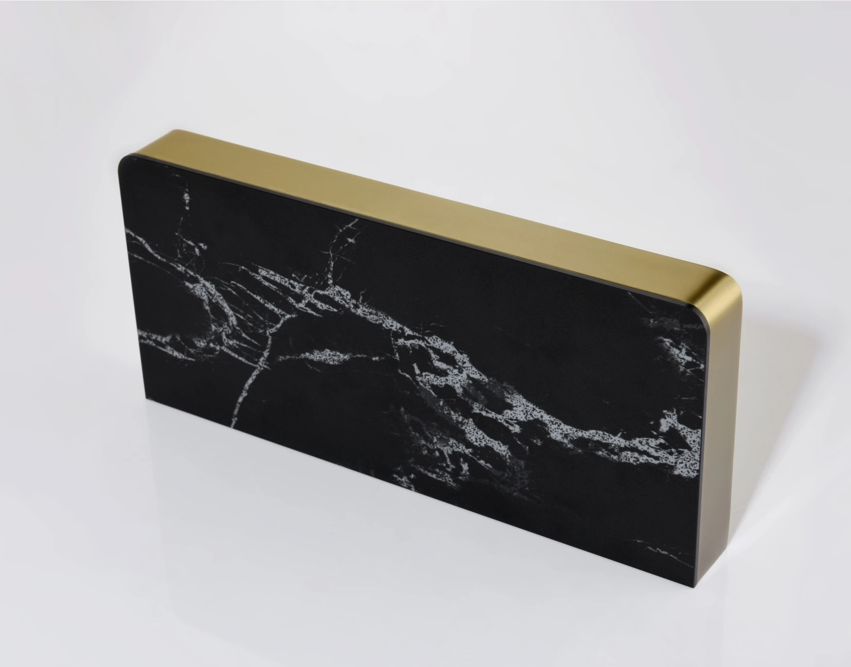 Duxini unique design marble brushed gold stainless steel wall mounted corner toilet single tier bathroom shelf