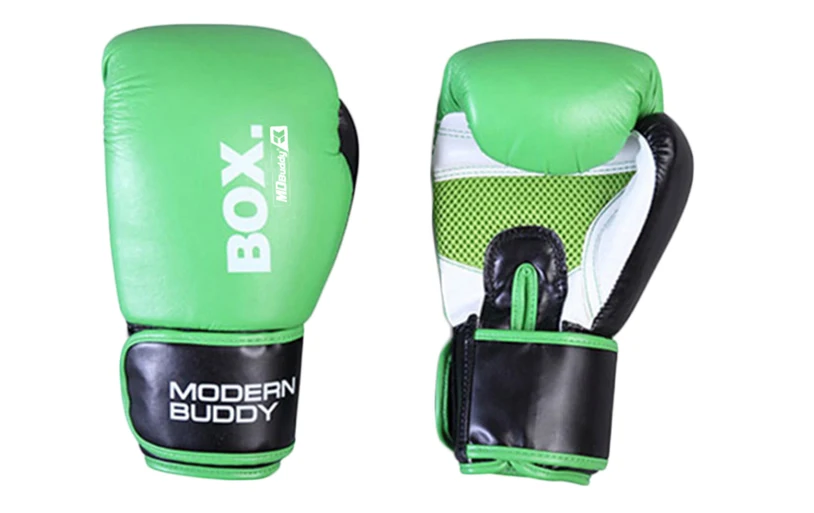 MDBuddy OEM ODM Custom Leather Boxing Gloves 8OZ 10OZ 12OZ 14OZ 16OZ Punching Heavy Bag Workout Kickboxing Gloves