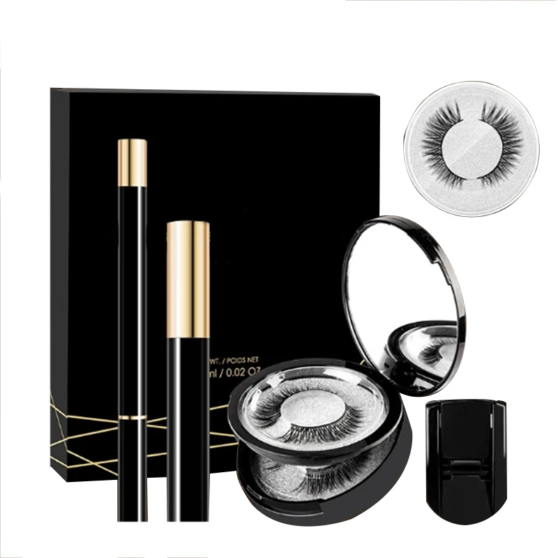 Magnetic Eyelashes With Eyeliner Sets and Kits Wholesale False Eyelashes