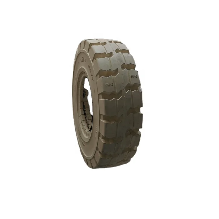 Topower High quality Customized Solid tire black 6.50-10 TP301 for Forklift