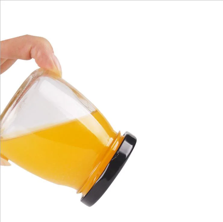 Mini 100ML Clear Round Pudding Jar Mousse Milk Honey Pudding Jar With Lid