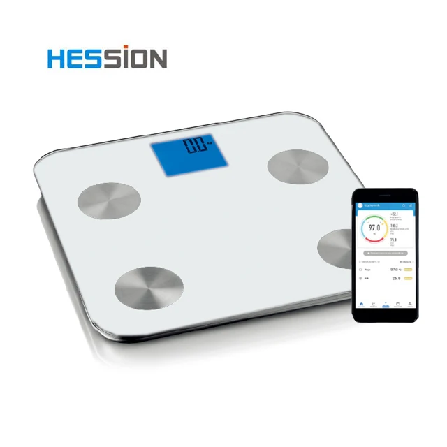 
scales digital weight and body fat scale body composition analyzer wireless digital bathroom smart scale 