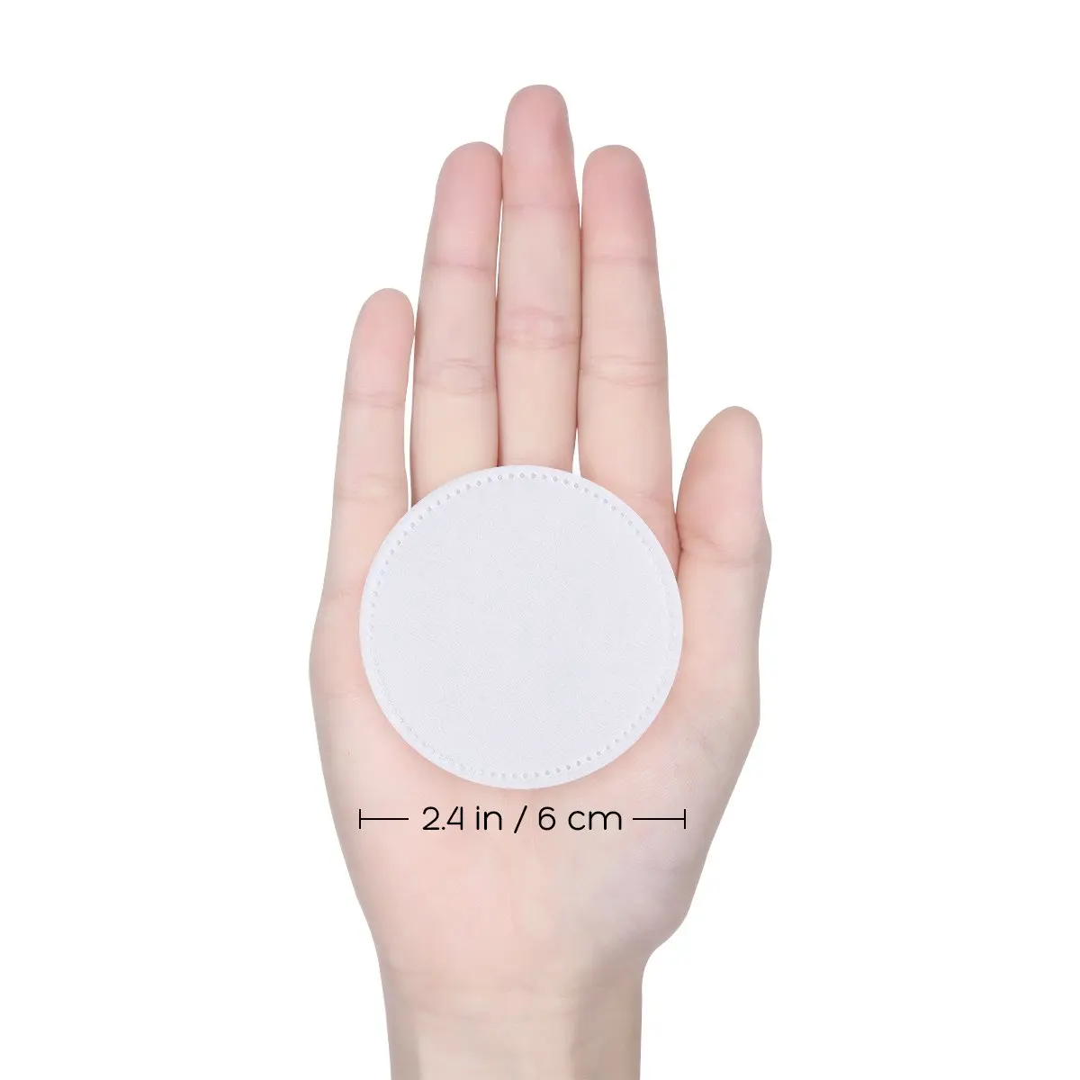 China Factory Non-woven makeup remover pad eco friendly beauty tools disposable round cotton pads