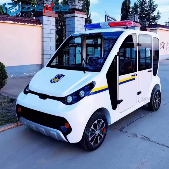Электрический патрульный автомобиль Прямая продажа с завода школьный сигнальной лампой мегафоном Интерком