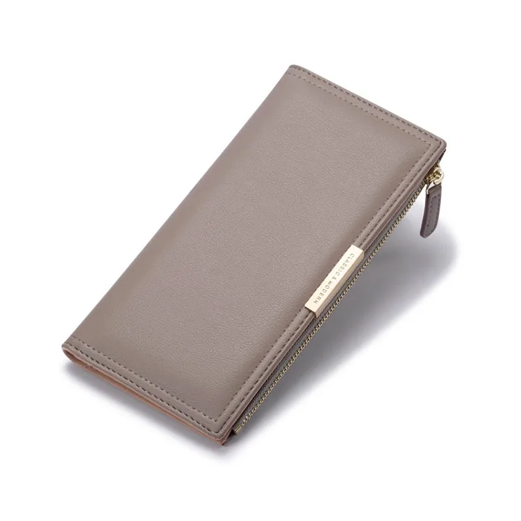 Mini Card Holder Vintage Designer Famous Brand Portfolio Female Women Wallets Faux Leather New Pu Leather Long Hold Money Cash