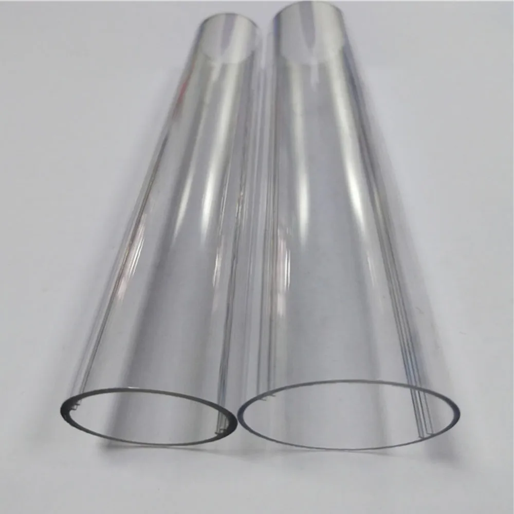 Physical factory professional custom transparent quartz glass tube optical quartz glass tube
