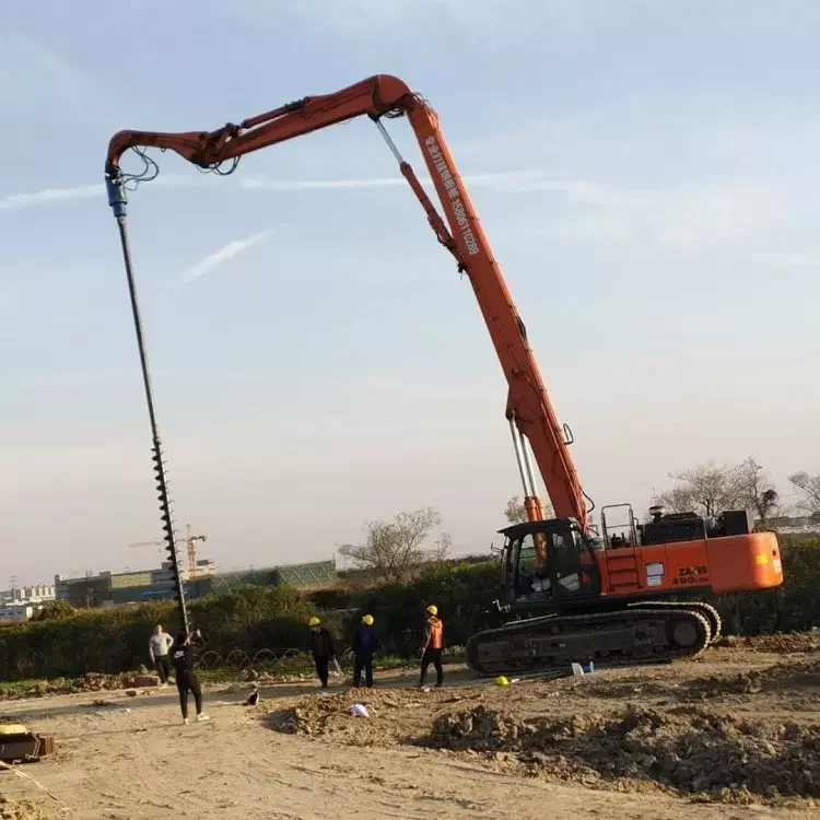 Kennametal Factory Manufacturing Efficiency Geological Exploration Excavator Auger Hydraulic Earth Auger