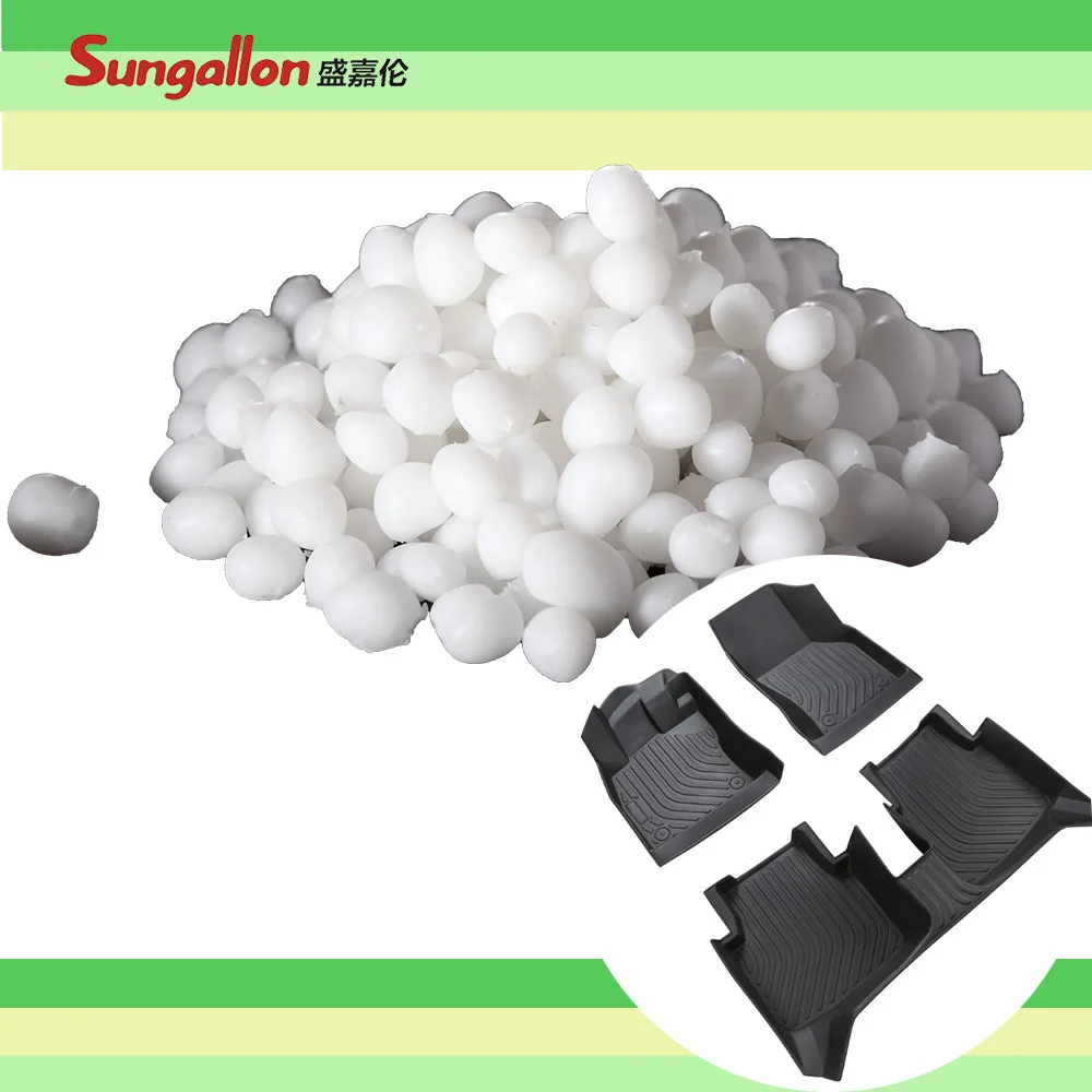 Washable Plastic Comfortable Car Floor Carpet Foot Pad with Tpe Tpr Raw Material Granules of Tpr for