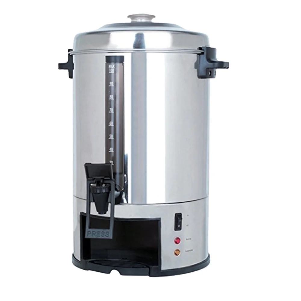 100 Cup stainless steel coffee maker machine commercial coffee percolator electric coffee urn