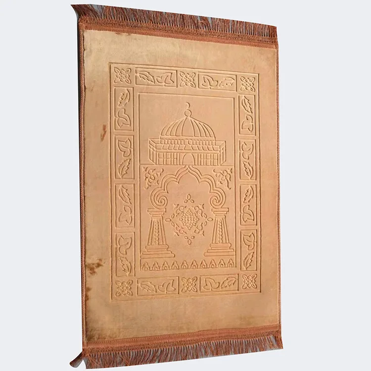 80*120cm Rectangle Soft Thick Prayer Mat Muslim Rug