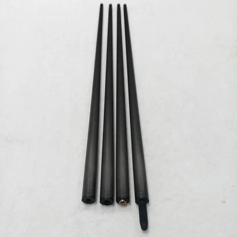New Jassinry brand 712mm length 12mm tip size Pool cue carbon shaft uni-lock/radial pin for carom cues/3 cushion cues