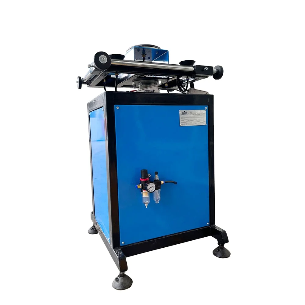 Insulating Glass Rotating Table Hollow Glass Making Machine Two Component Silicone Extruder Machine