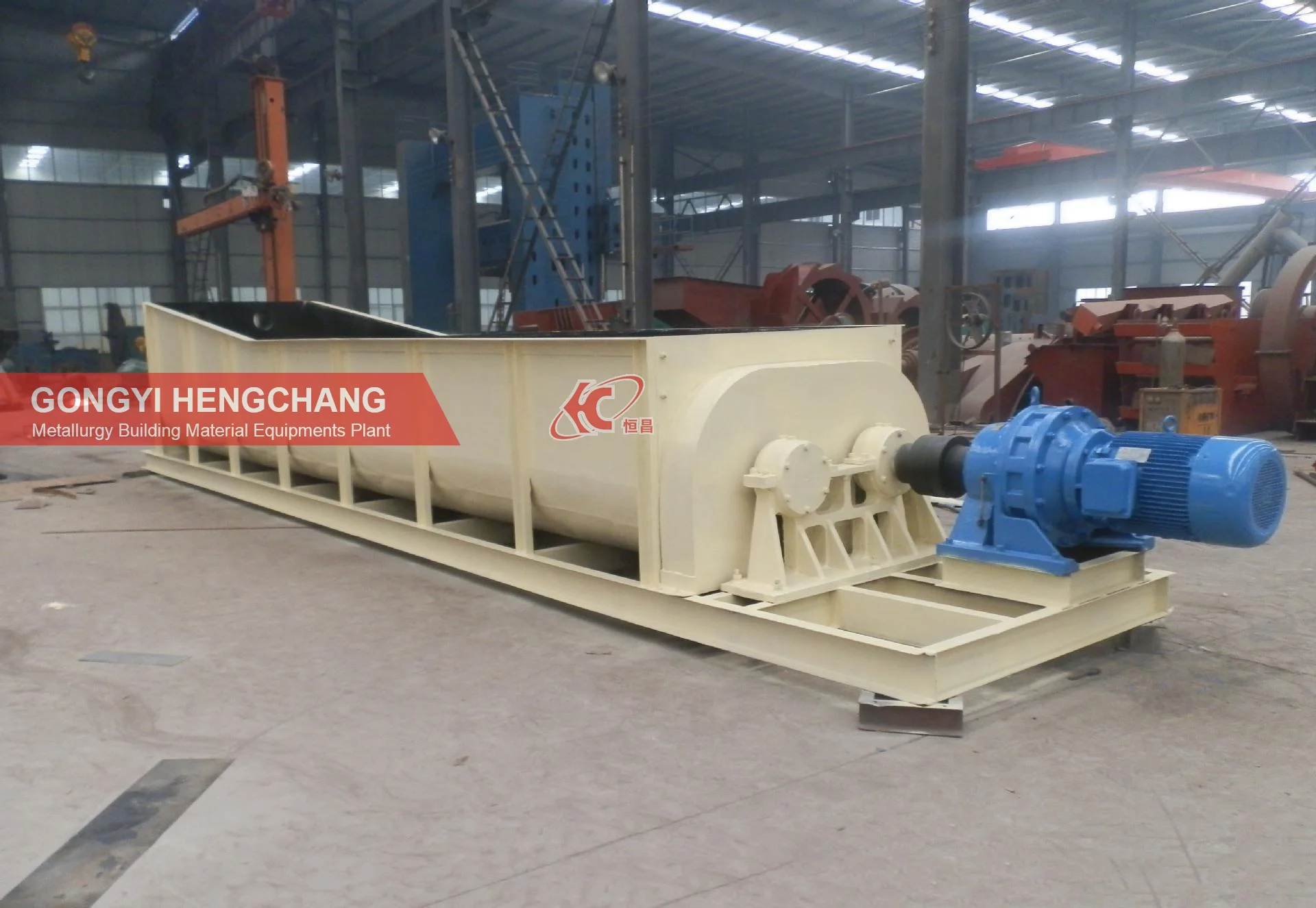 Submerged Double Spiral Classifier Silica Sand Washing Plant Machine