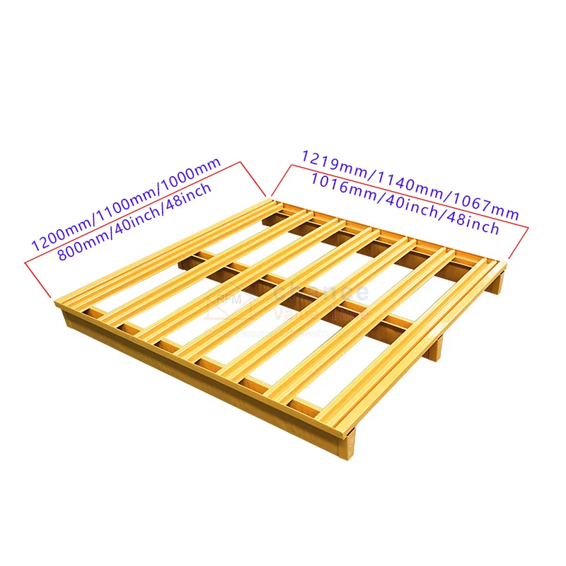 Best Quality Custom Made Wholesale 1200x1000 liquidation pallets For Transport in bulk