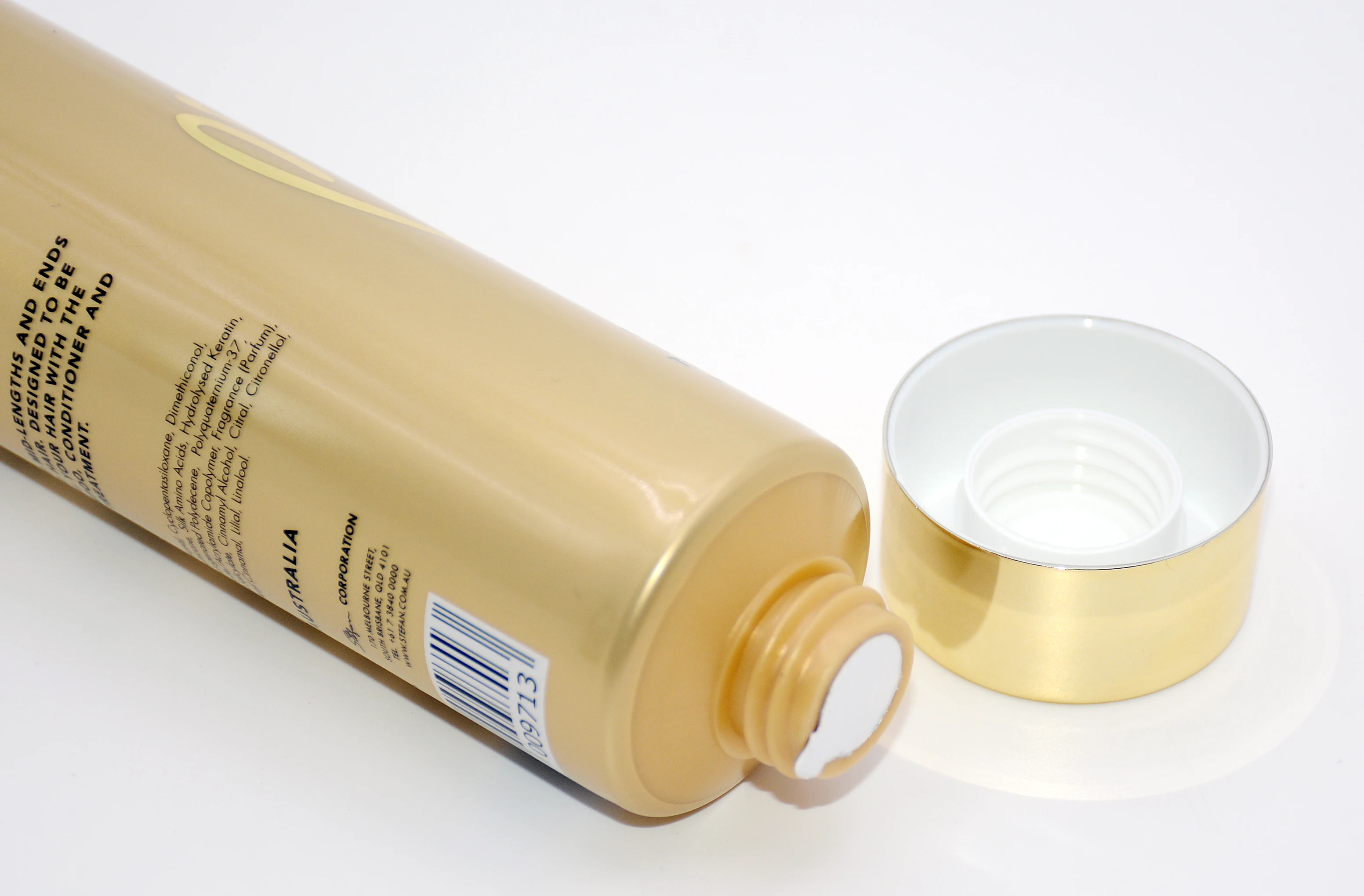 Empty Eco friendly 150ml hair scalp tube hair treatment cosmetic packaging tubes in diameter 45mm with screw cap